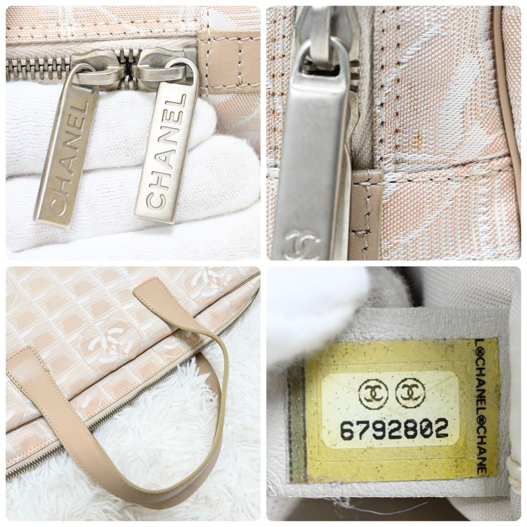 美品 シャネル ニュートラベルライン ブリーフケース