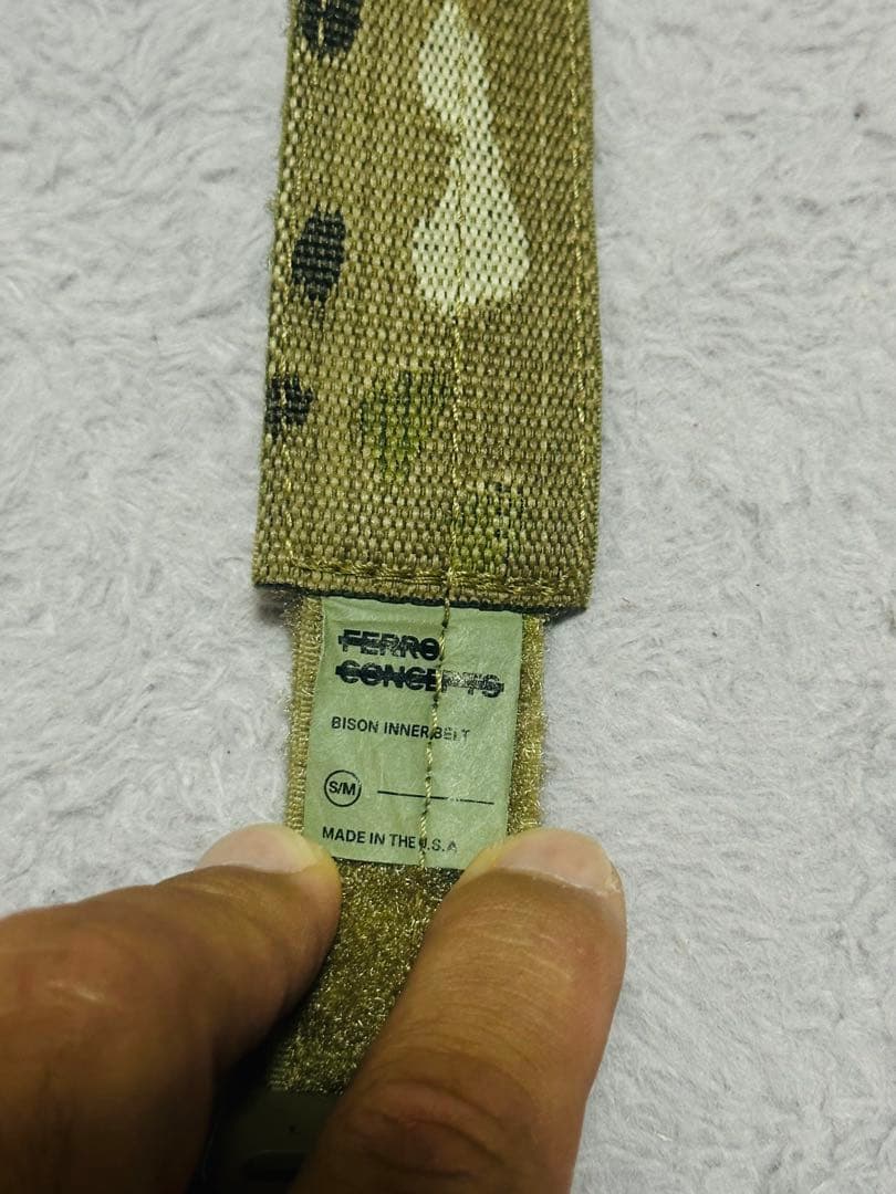 個人装備 Ferro Concepts The Bison Belt size s