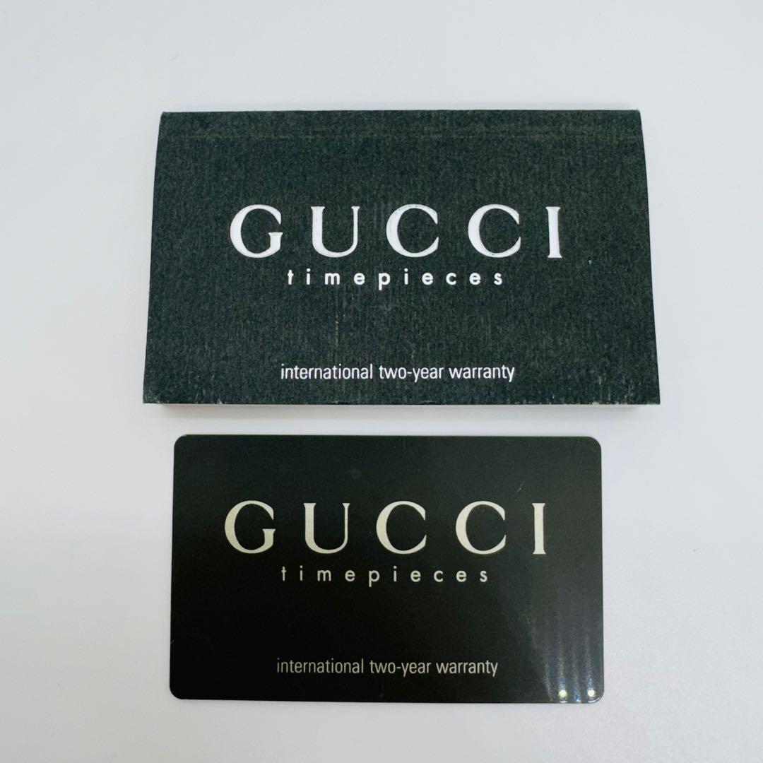 ✨GUCCI✨6400L✨黒文字盤✨ゴールド✨クオーツ✨腕時計✨箱・付属品付き✨
