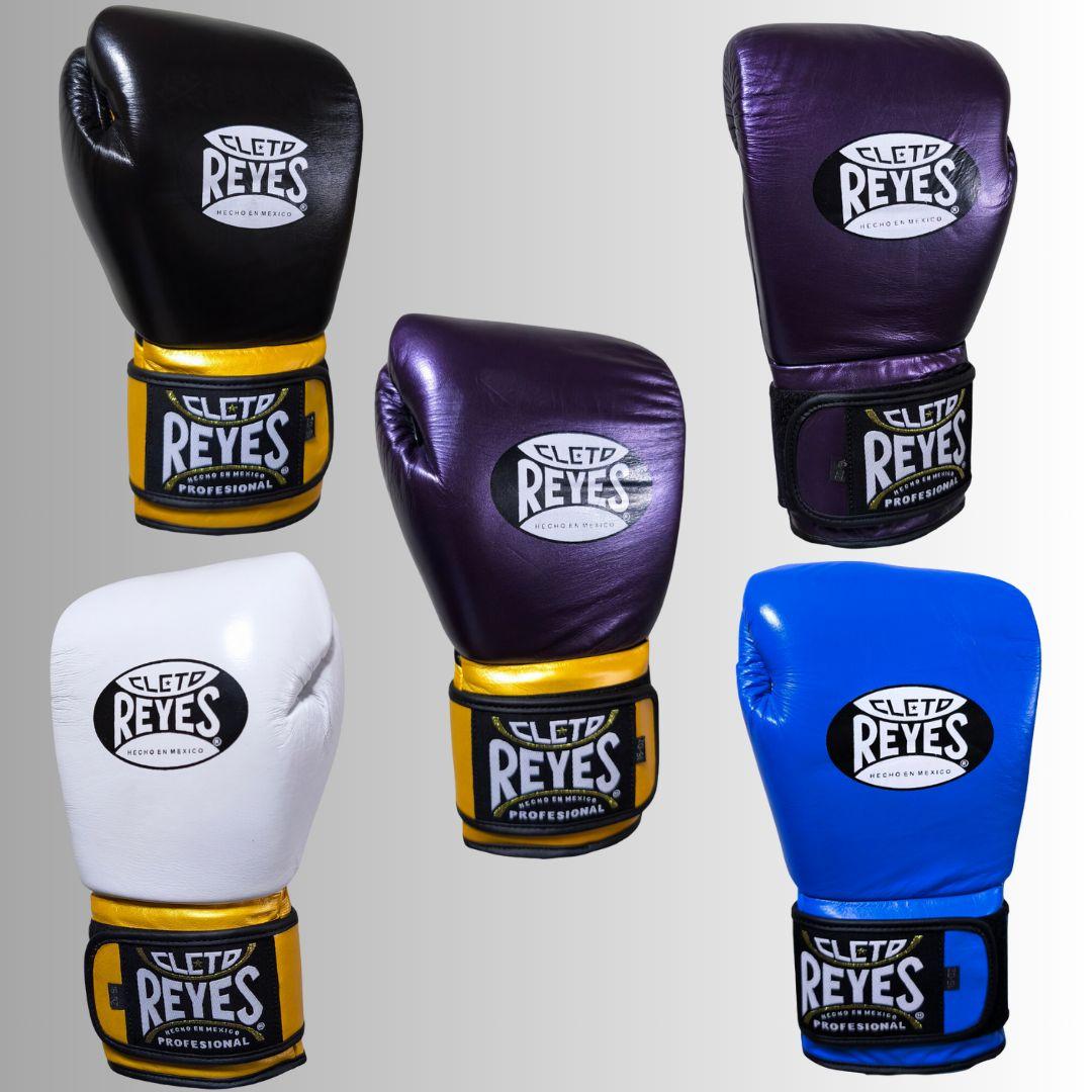 CLETO REYES ボクシンググローブ 16 OZ ゴールド/白/黒