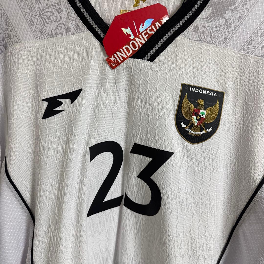 インドネシア代表 ホワイト長袖ジャージ 23番