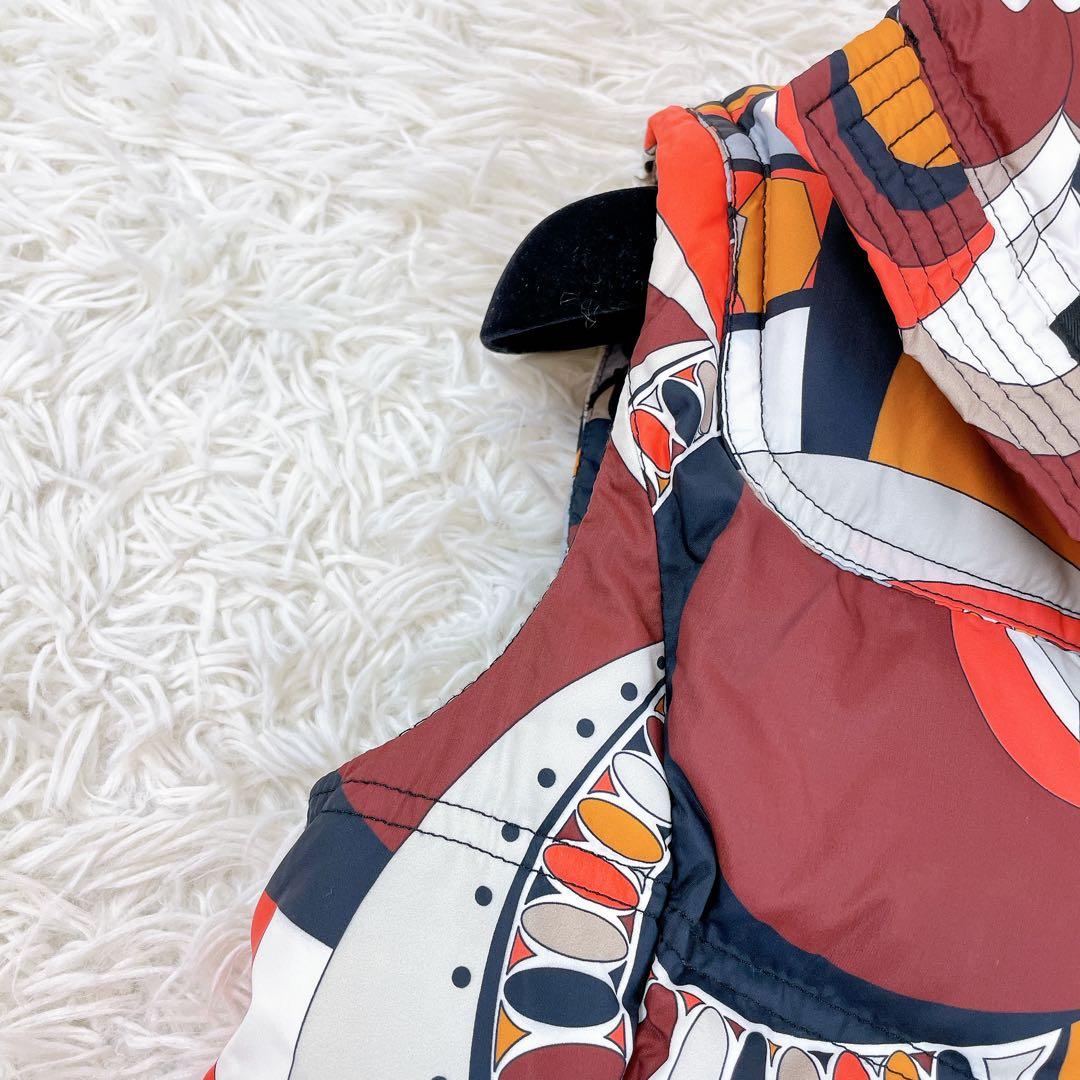 美品✨emilio pucci エミリオプッチ ダウンベスト 36 プッチ柄