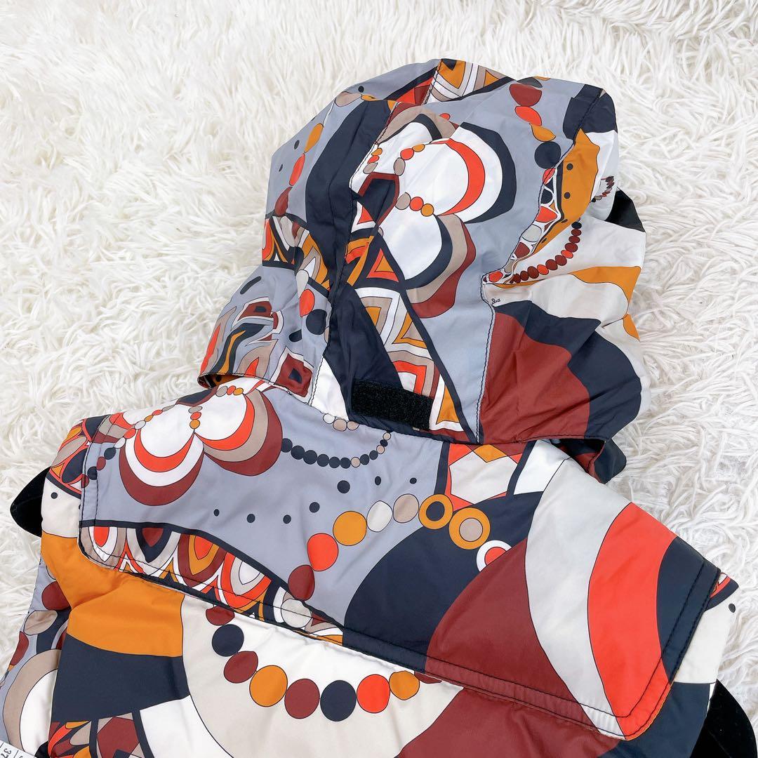 美品✨emilio pucci エミリオプッチ ダウンベスト 36 プッチ柄