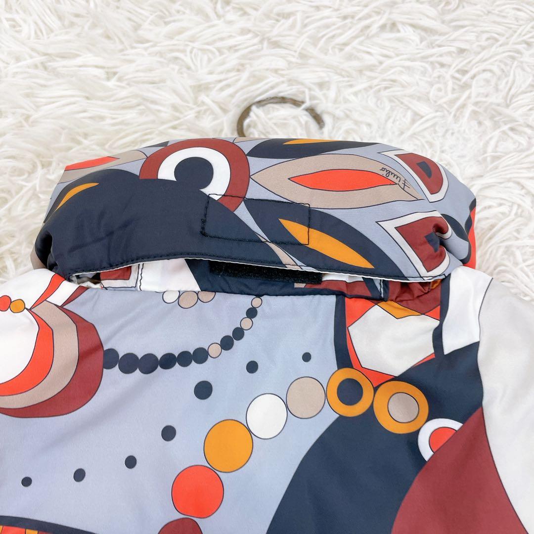 美品✨emilio pucci エミリオプッチ ダウンベスト 36 プッチ柄