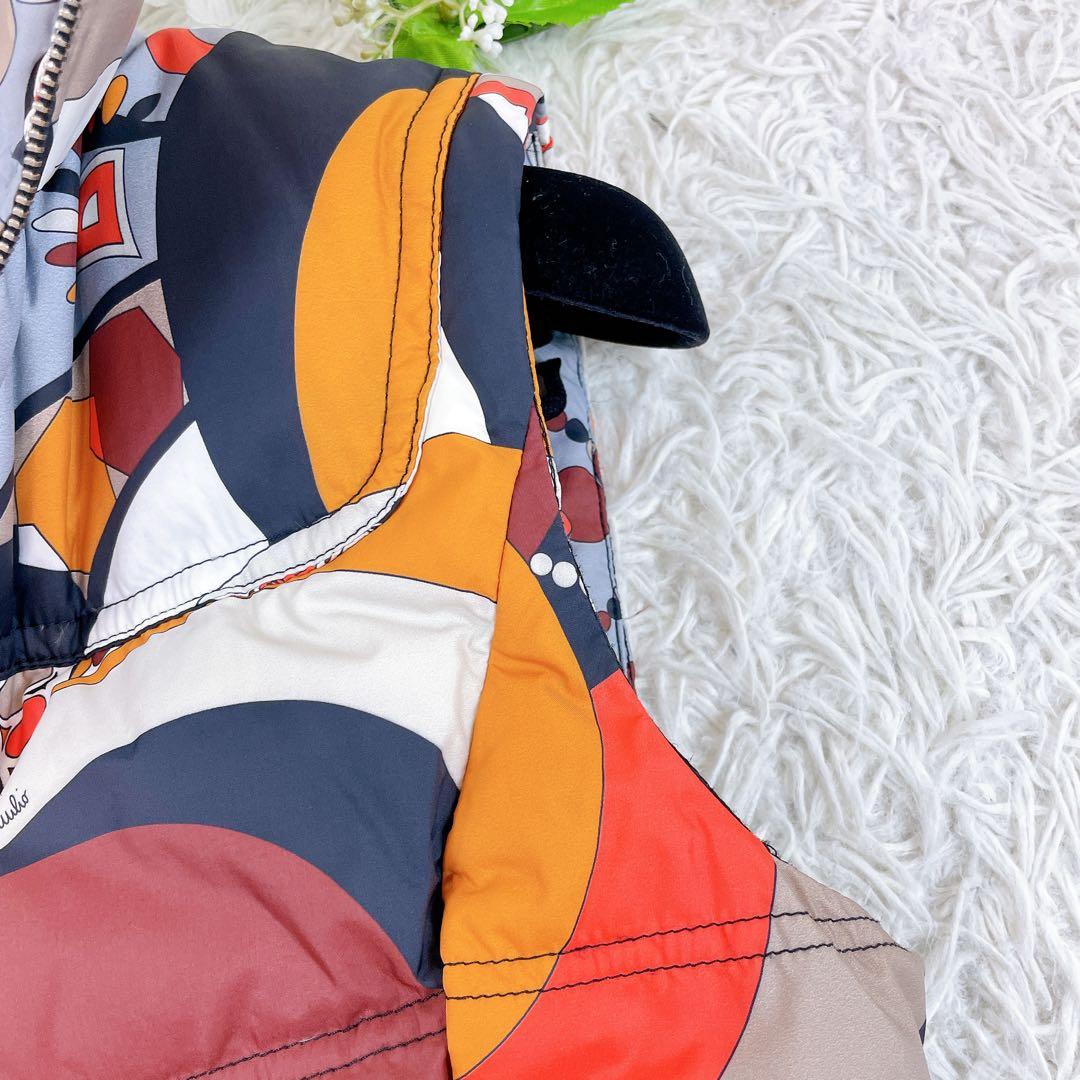 美品✨emilio pucci エミリオプッチ ダウンベスト 36 プッチ柄