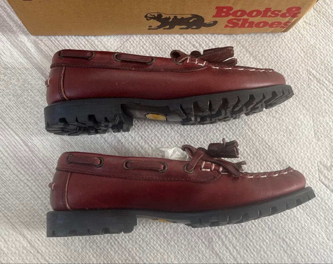 【新品未使用箱付き】WOLVERINE タッセルローファー23.5cm