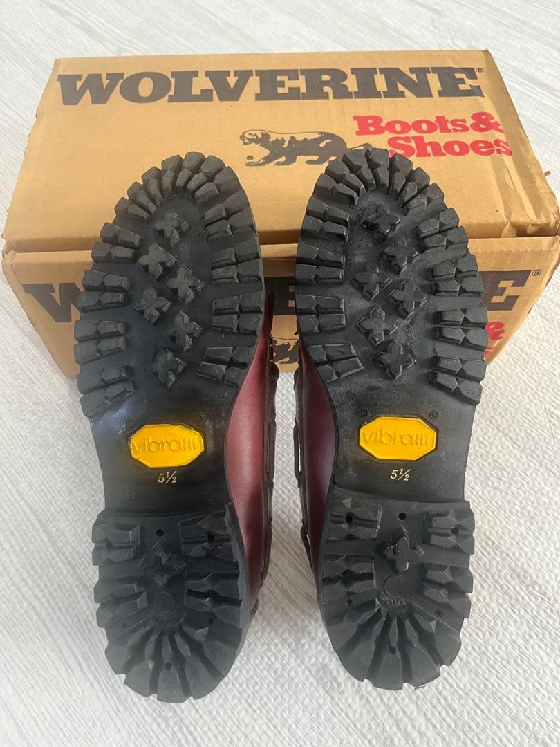 【新品未使用箱付き】WOLVERINE タッセルローファー23.5cm