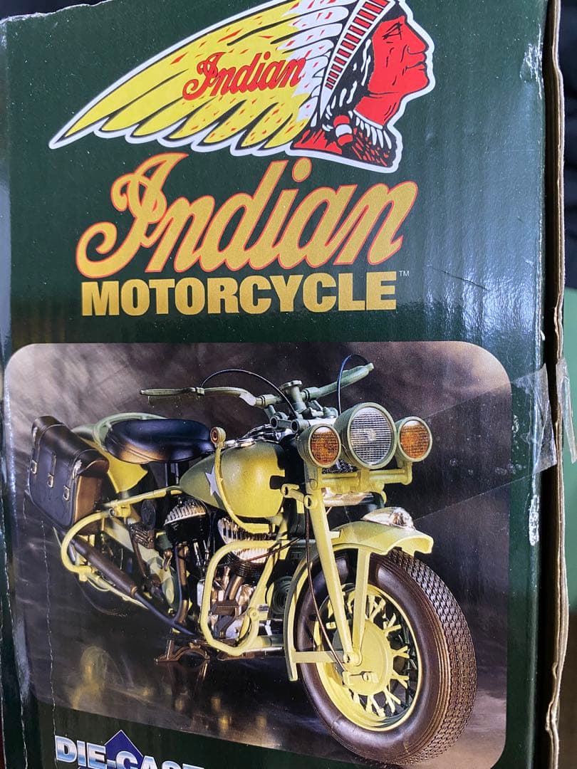 Indian Motorcycle 1/6 ダイキャストモデル ミリタリー