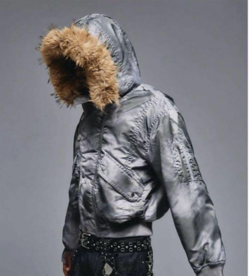 ジャケット・アウター ANDER HUNK Faded N2B Flight Jacket