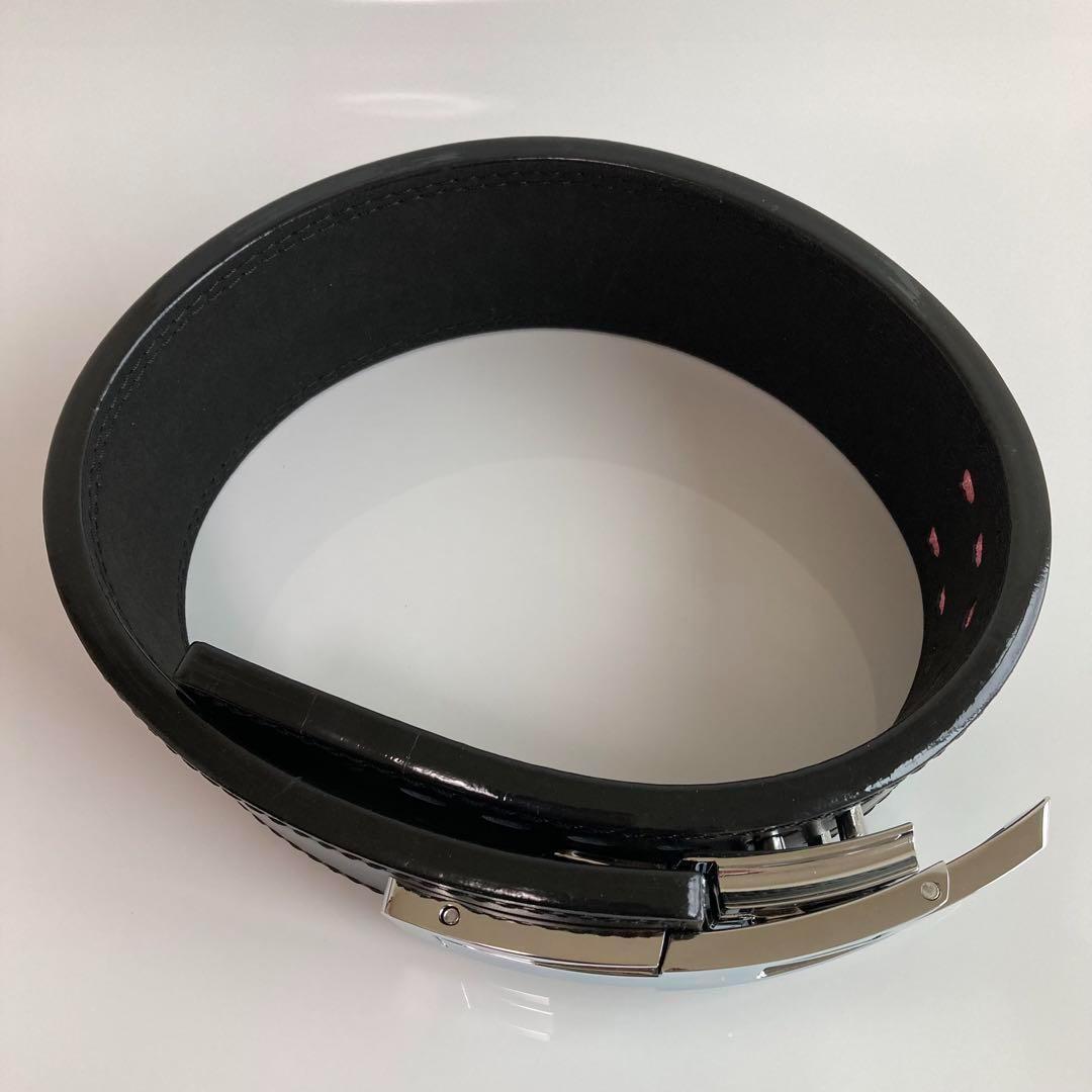 訳あり パワーベルト レバーアクション 全4サイズ ワンタッチ可変式 本革