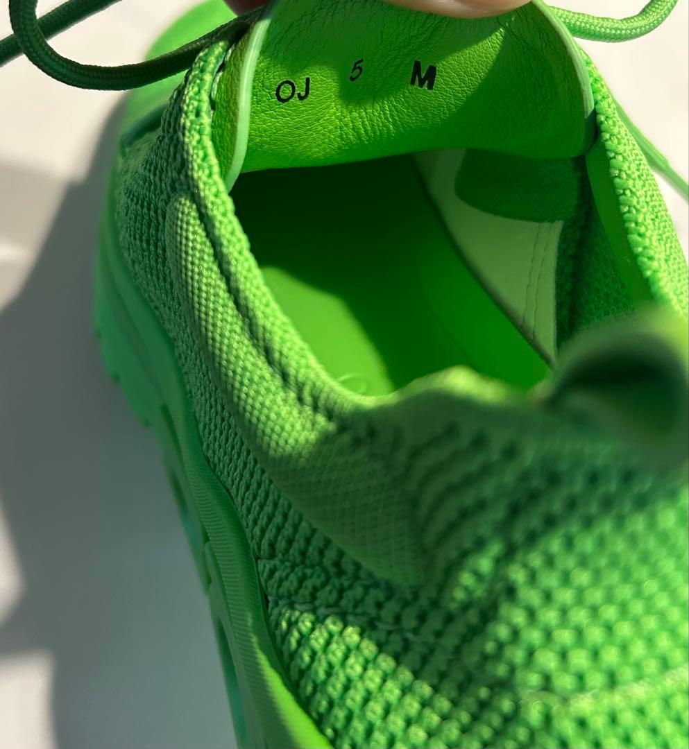 ★希少★フェラガモ　ガンチーニソール　スニーカー★ライム【新品未使用】イタリア製