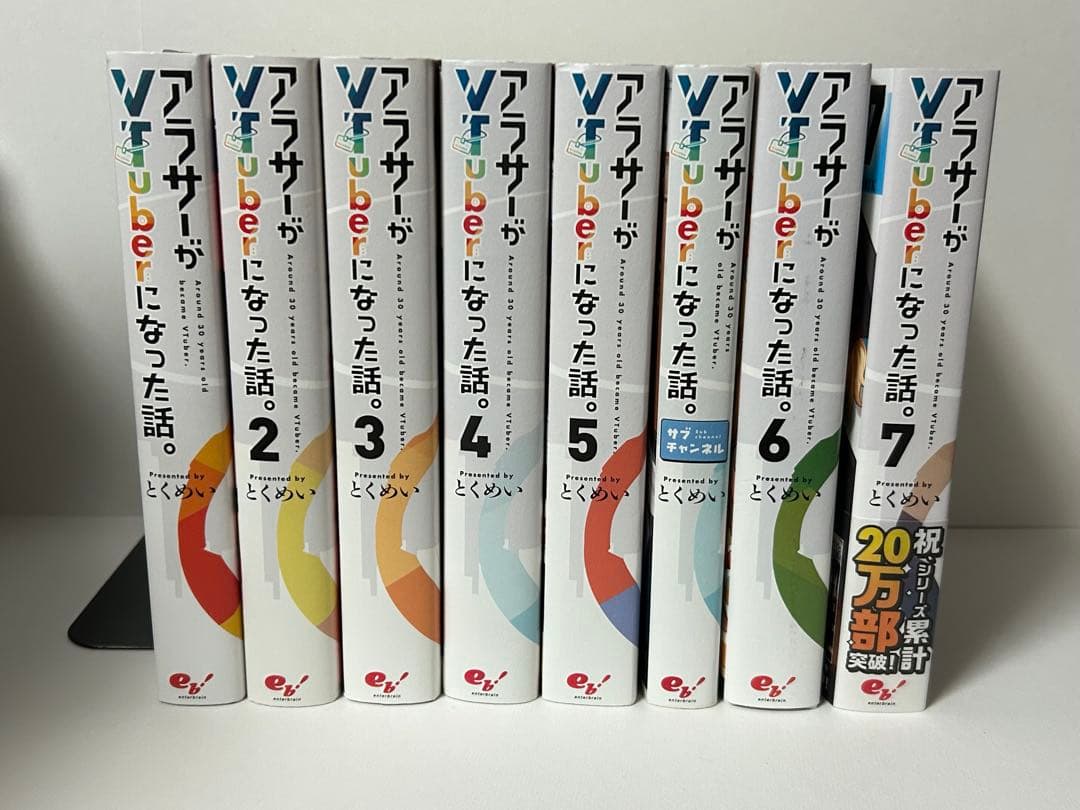アラサーがVtuberになった話。　1-7巻＋サブチャンネル　既刊全巻　新品あり
