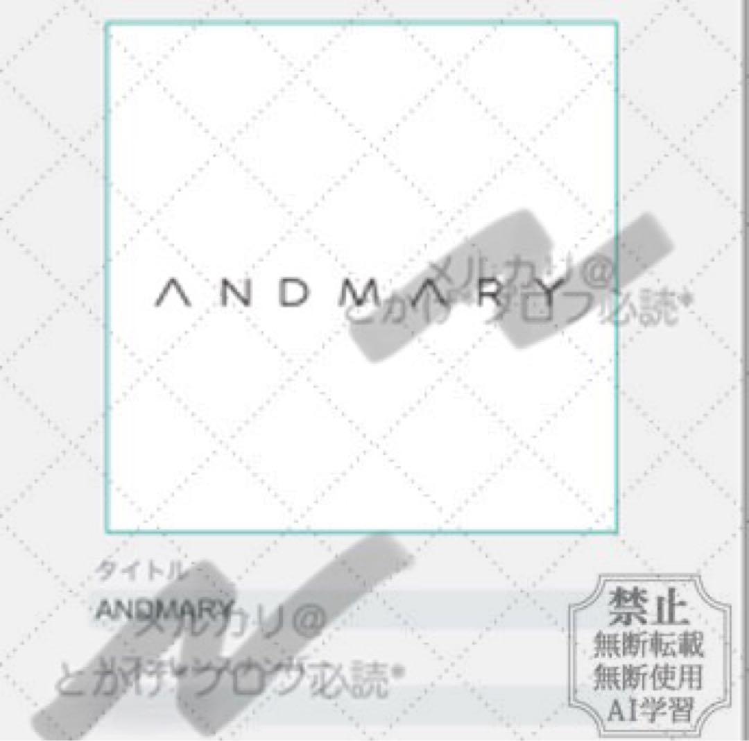 アンドマリー ワンピース Juni check dress ブラック M