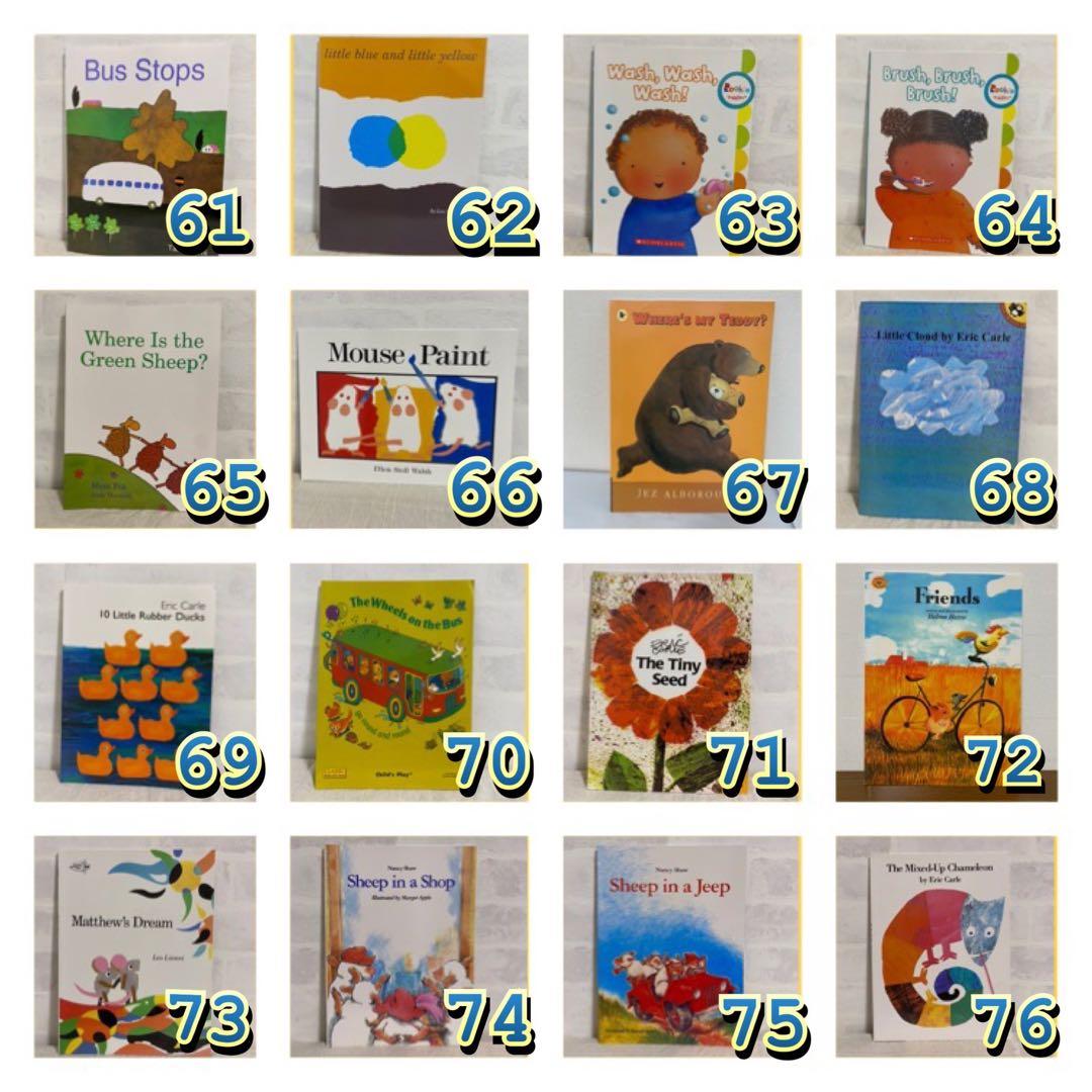 英語絵本76冊セット