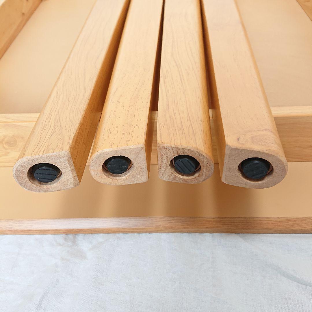 ［新品・未使用］ポルテ(PORTE) ダイニング80テーブル ナチュラル(NA)