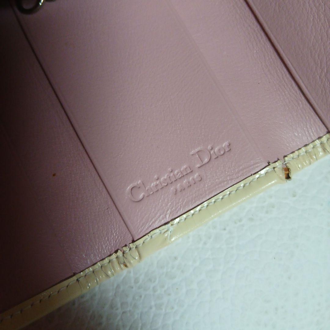 クリスチャンディオール　キーケース　トロッター　ピンク