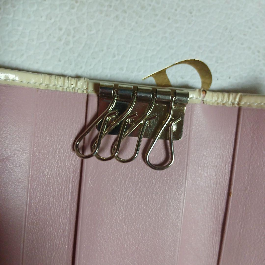 クリスチャンディオール　キーケース　トロッター　ピンク