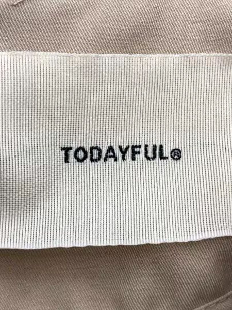 Halfsleeve Wide Combina todayful ベージュ