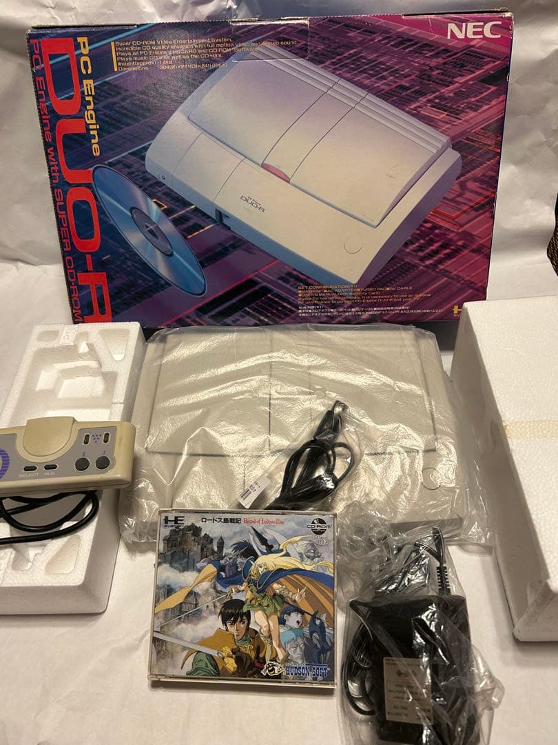 【動作確認済】PCエンジン　DUO-R 箱あり　おまけ付き