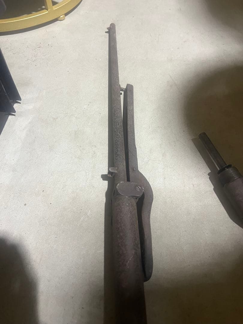 鑑賞用　装飾銃　レトロデザインモデルガン 中折れ式空気銃