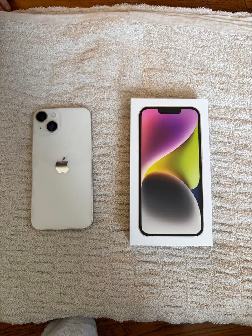 Apple iPhone 14 ホワイト 本体