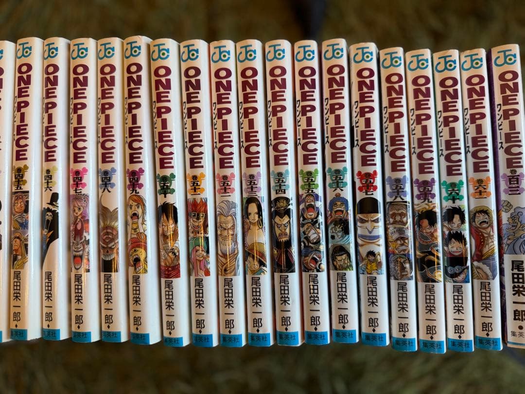 美品ONE PIECE 1巻〜61巻+103巻+RED GC