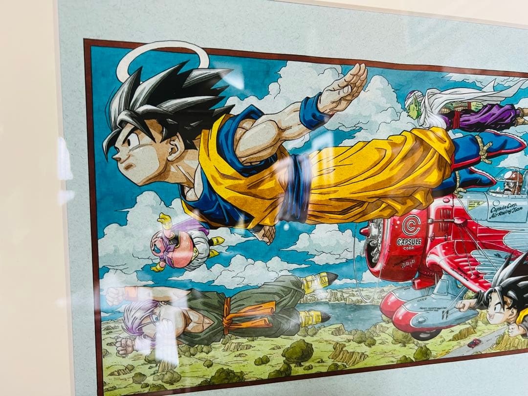 めんぼONE PIECE ドラゴンボール　尾田栄一郎＆鳥山明直筆サイン新品