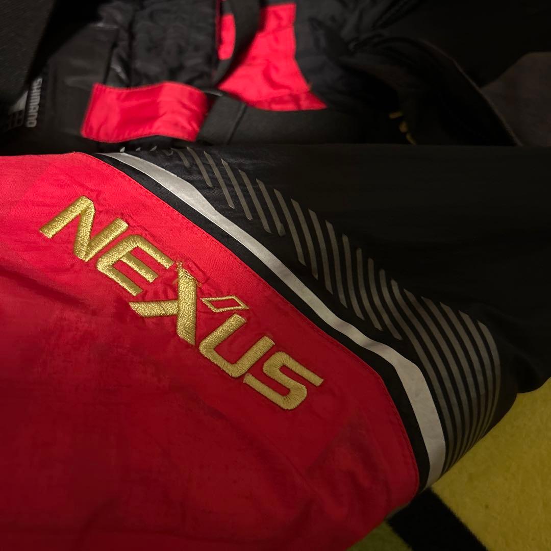 シマノネクサスM オールウェザースーツ　赤