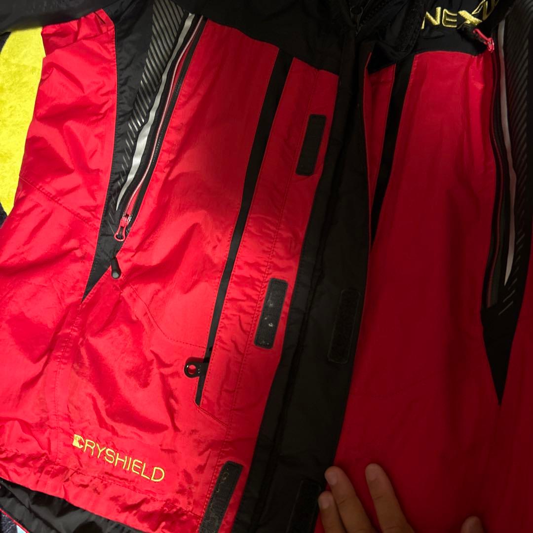 シマノネクサスM オールウェザースーツ　赤