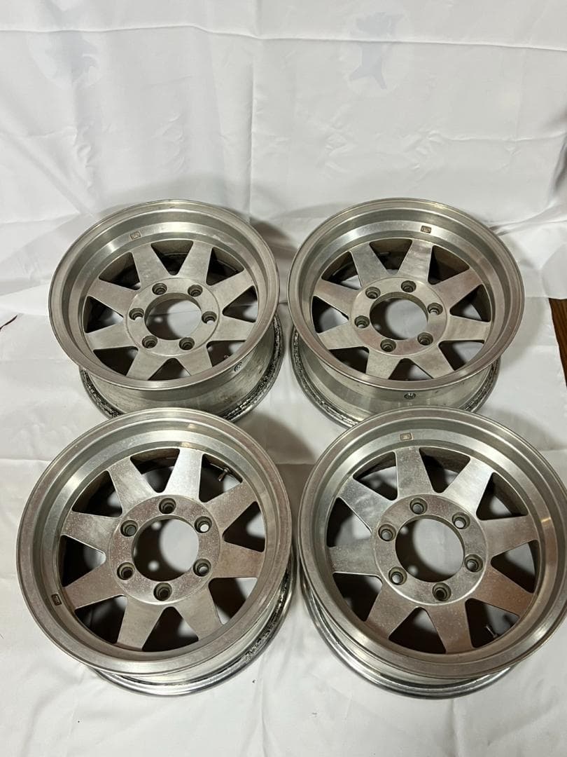 ASAHI アサヒ マッドスポーク 15インチ 4本 139.7 6穴 7J