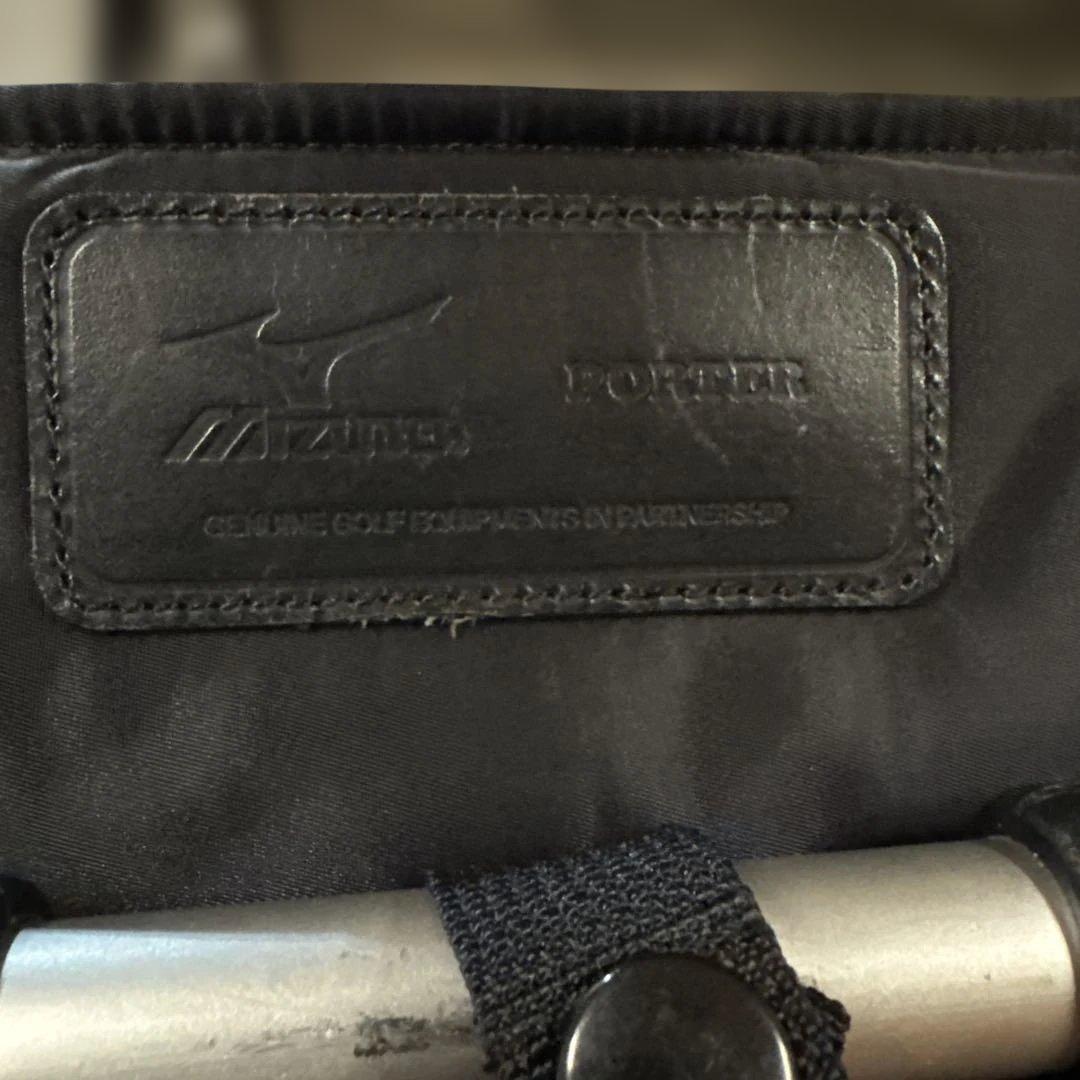ミズノx ポーター　フレームウォーカーゴルフバッグMizuno x porter