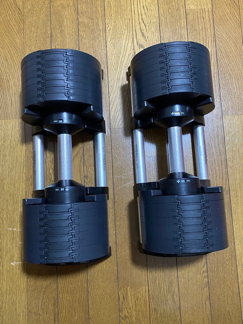 ダンベル フレックスベル2kg刻み 36kg可変式ダンベル　筋トレ【① / ②】