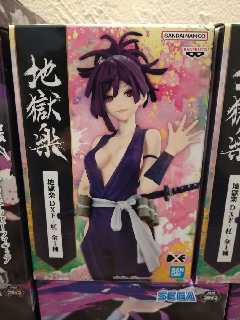 未開封フィギュア　地獄楽　画眉丸ぬーどる　杠luminasta　杠DXF