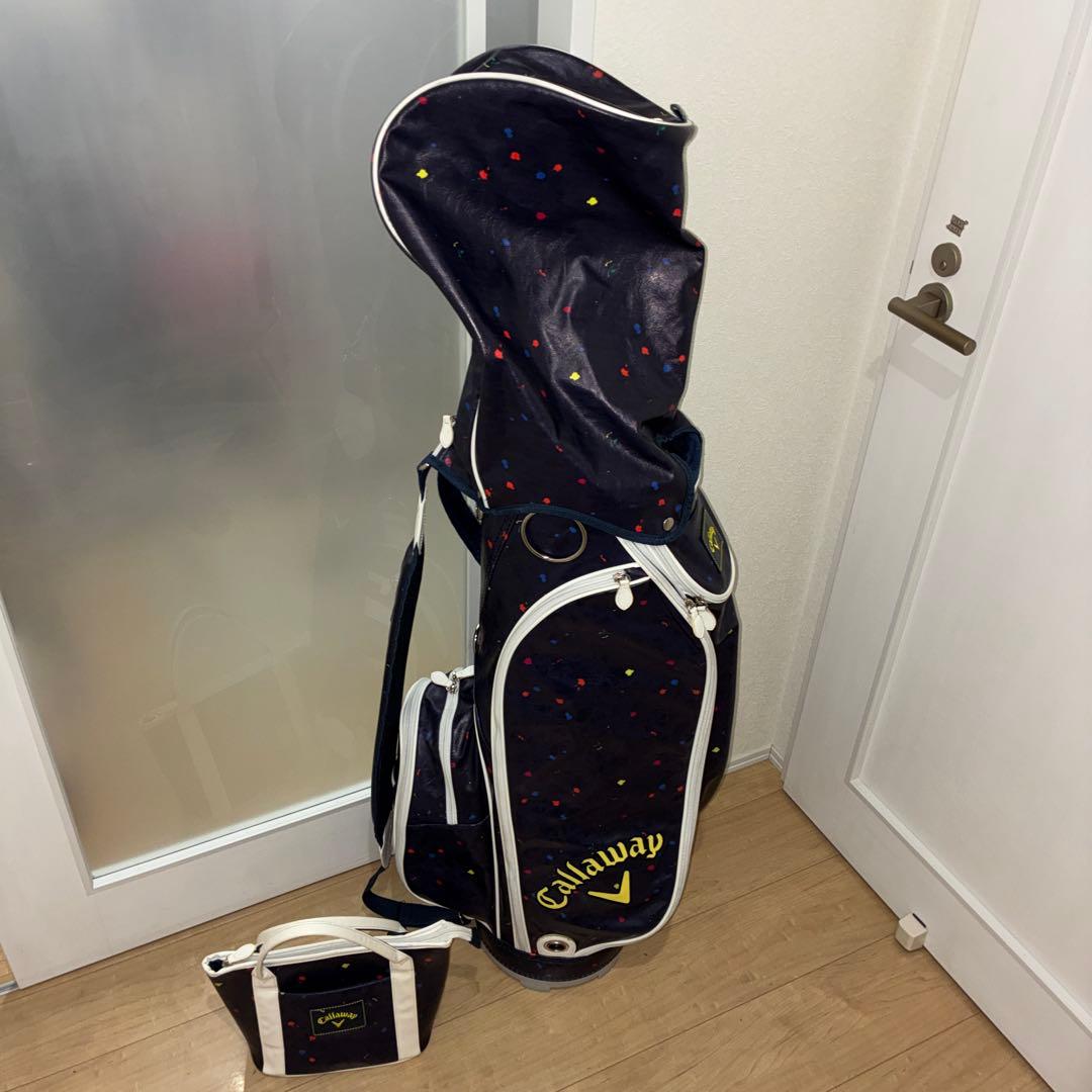 レア！バック付き　callaway ゴルフバック！　おしゃれ！
