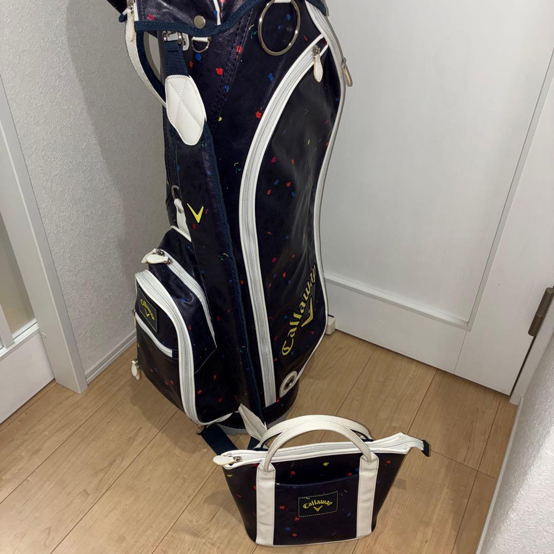 レア！バック付き　callaway ゴルフバック！　おしゃれ！