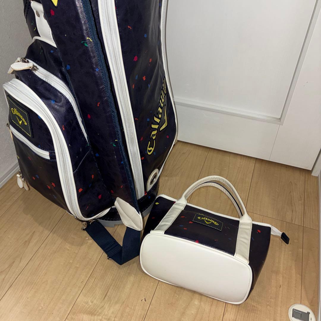 レア！バック付き　callaway ゴルフバック！　おしゃれ！
