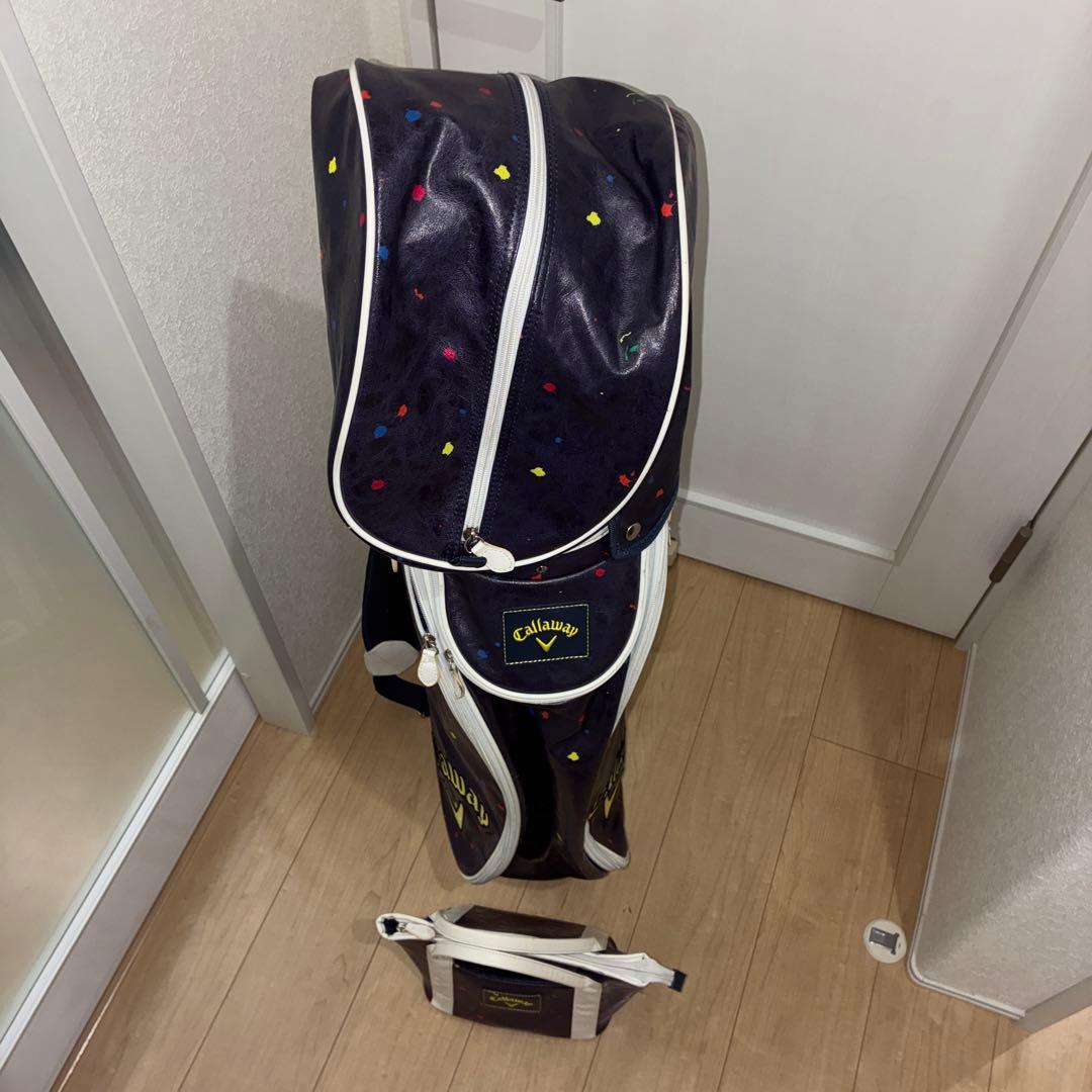 レア！バック付き　callaway ゴルフバック！　おしゃれ！