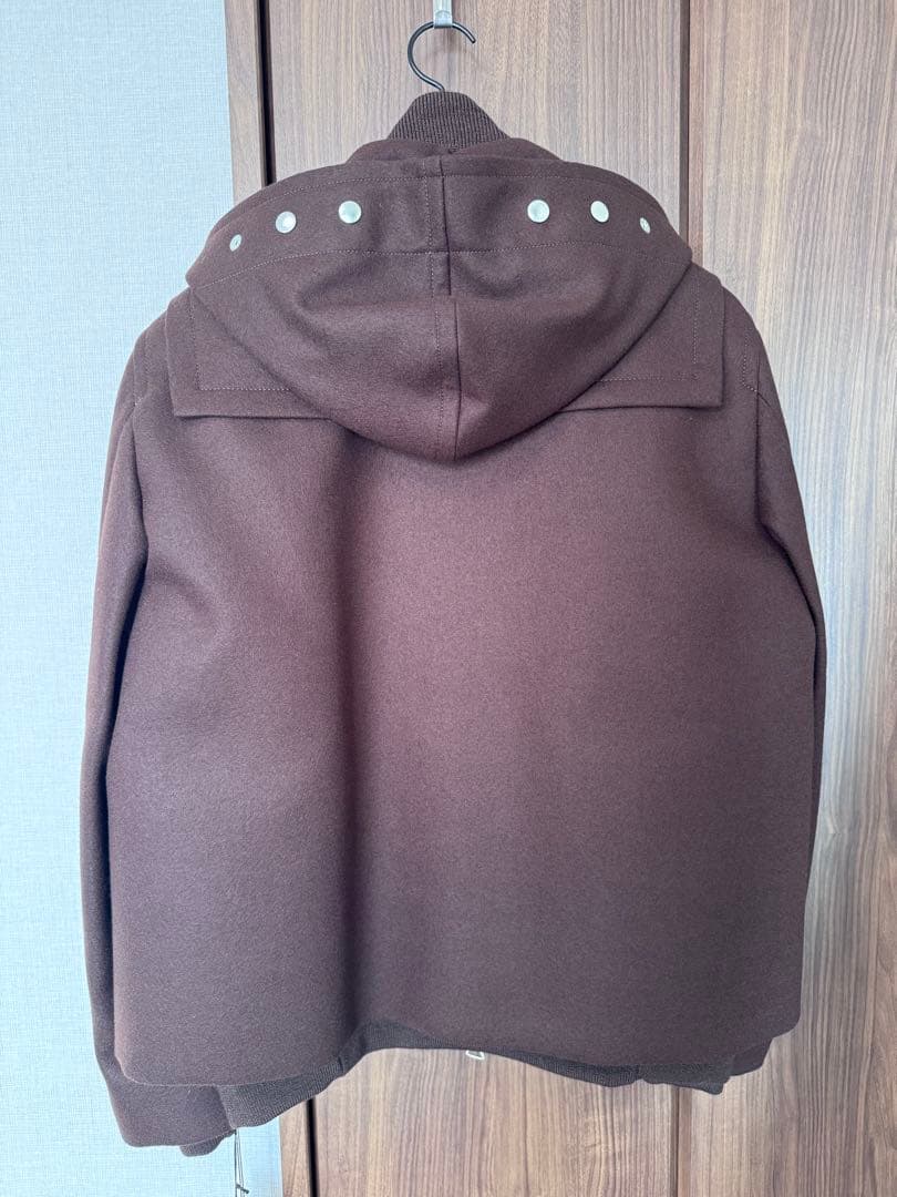 sacai 25AW メルトンダッフルショートコート　サイズ1