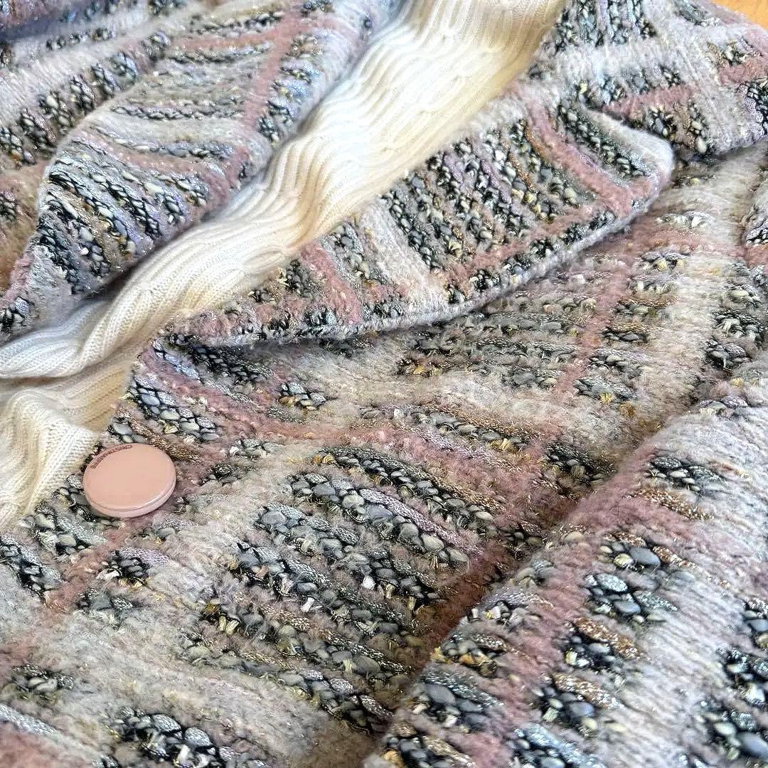 素敵❗️イタリア製ネップツイードコート