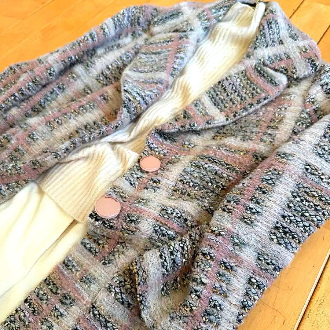 素敵❗️イタリア製ネップツイードコート