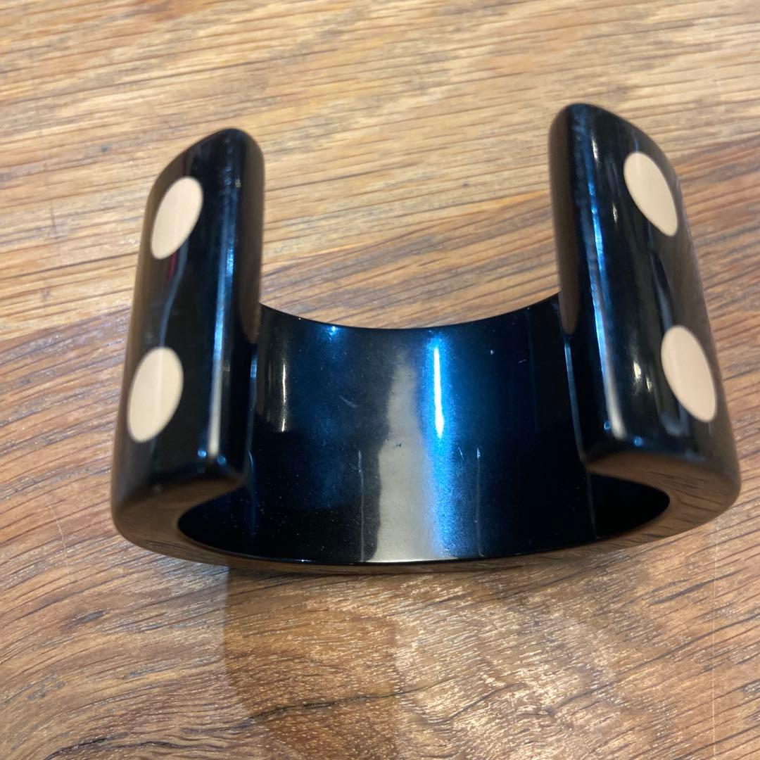 CHANEL ドット柄バングル　vintage