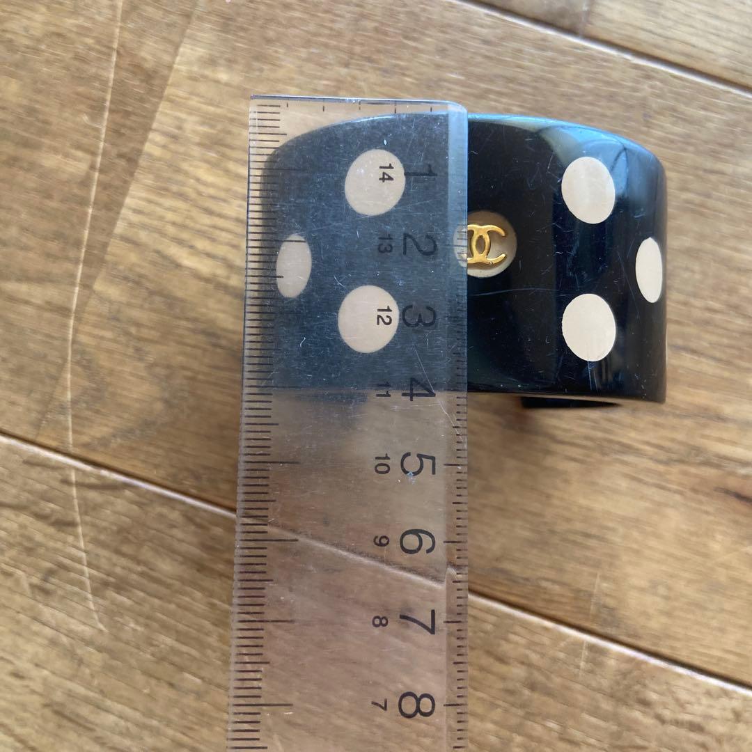 CHANEL ドット柄バングル　vintage