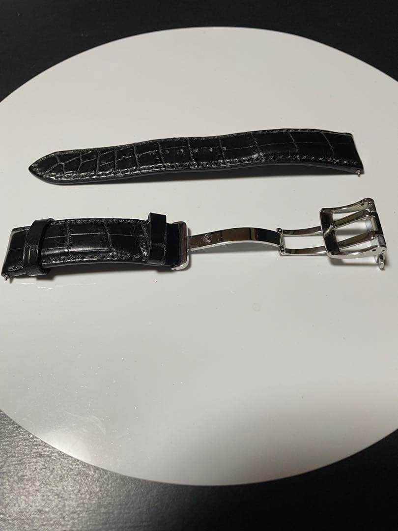 オリエントスター純正 レザーベルト 黒　(20ミリ)