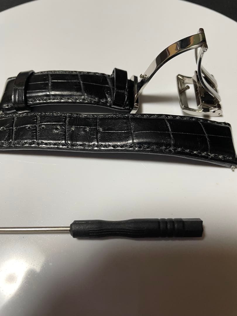 オリエントスター純正 レザーベルト 黒　(20ミリ)