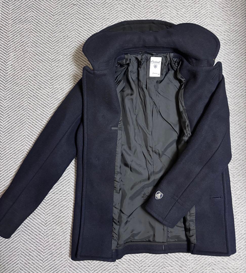 超美品！ORCIVAL オーシバル フードメルトンPコート サイズ16 2way