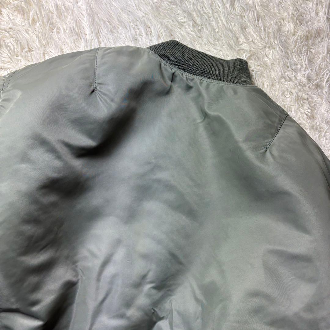 極美品　HOUSTON ヒューストン　MA-1 フライトジャケット　Lサイズ
