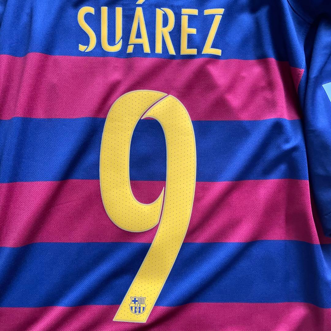 デッドストック バルセロナ スアレス #9 2015-2016 得点王モデル