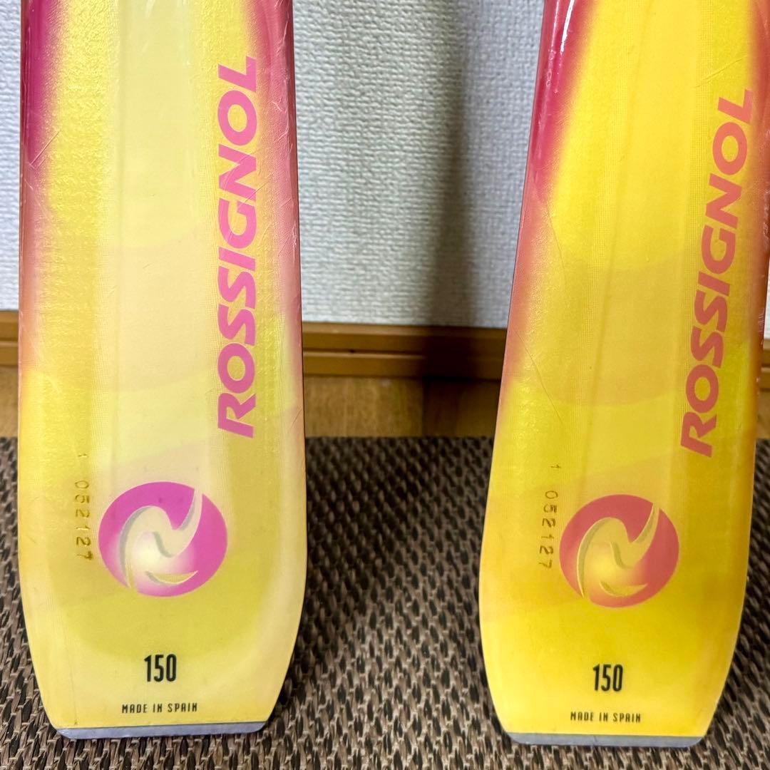 【歳末セール】ロシニョール スキー板150cm フルセット 初心者〜初中級