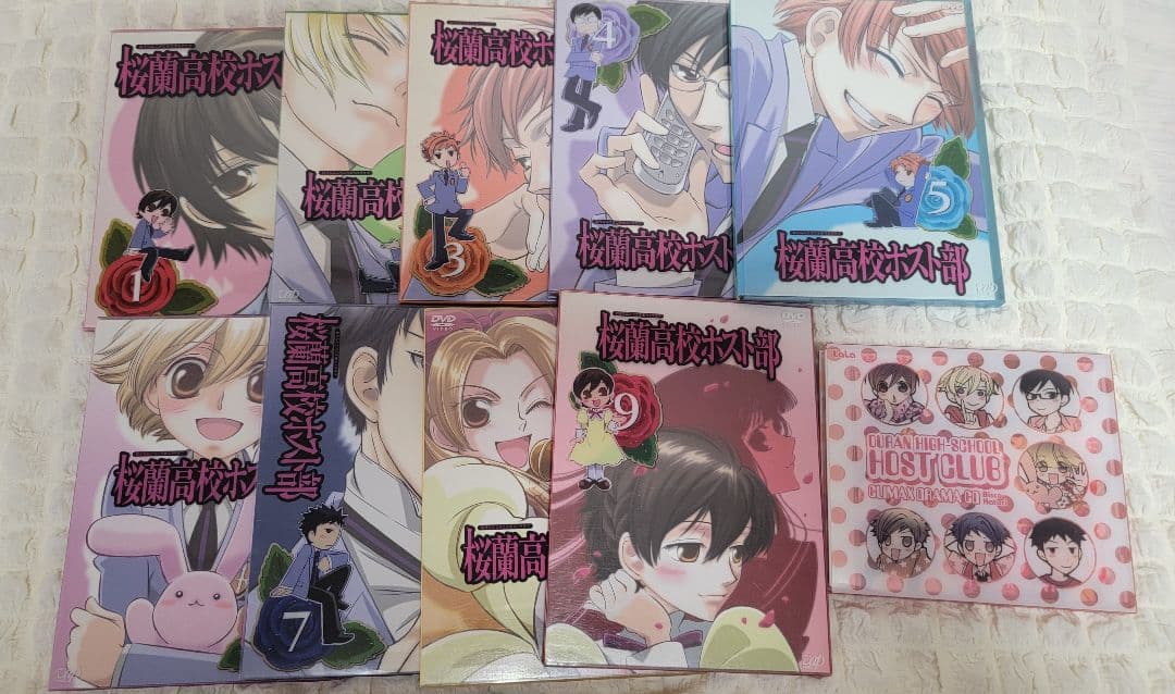桜蘭高校ホスト部 DVD 1-9巻セット
