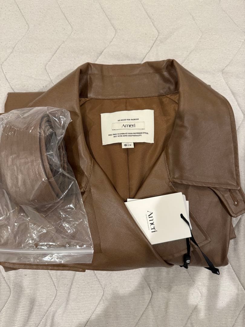 Ameri VINTAGE★正規品DADDY MIDI TRENCH COAT